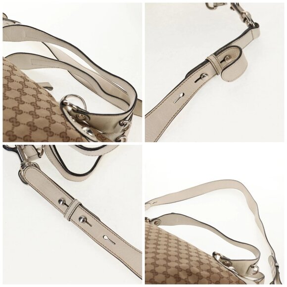 GUCCI GG Canvas Hand Bag 2way Beige White Auth ep10950 - Picture 16 of 16